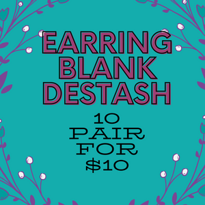 Earring Blank Destash - Grab Bags