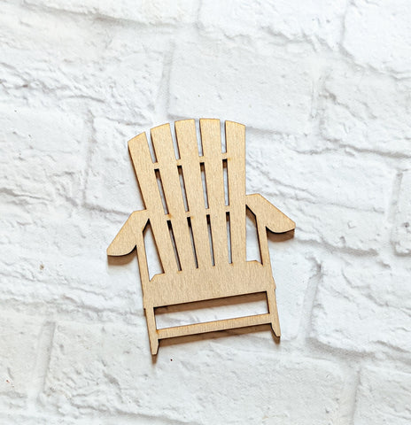 Beach Chair Cut Out - Various Sizes - Summer Blanks - Wooden Blanks- Wooden Shapes - laser cut shape