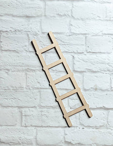 LADDER Shape - Various Sizes - Wooden Blanks- Wooden Shapes - laser cut shape - Fall crafts