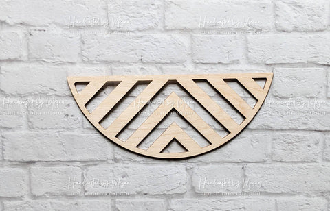 Arrow Chevron Door Hanger Bottom - Unfinished Wood - Wooden Blanks- Wooden Shapes - laser cut shape - Paint Party- Everyday crafts
