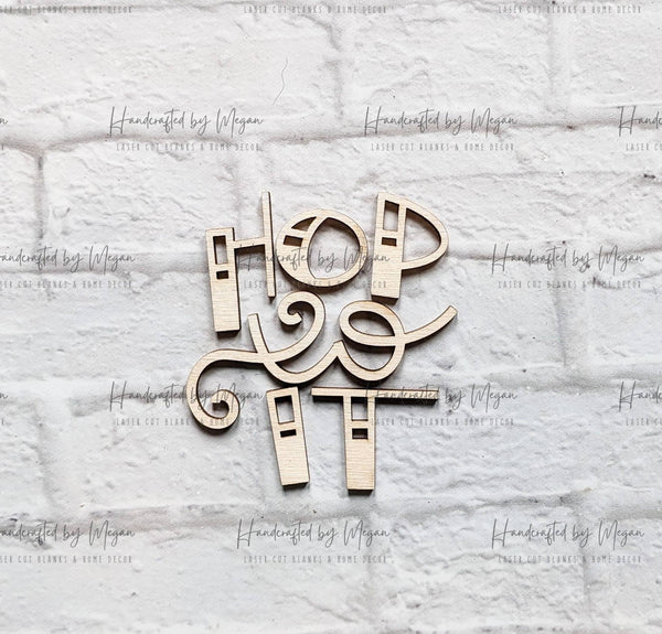 Hop To It set - Various Sizes - Wooden Blanks- Wooden Shapes - laser cut shape - Seasonal Rounds